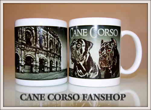 Tasse Design "Colosseum black+white"