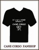 T-Shirt mit Druck " It´s not a Home without a Cane Corso" und Kopf